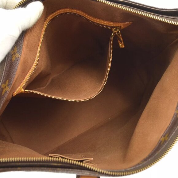 LOUIS VUITTON CABAS MEZZO HAND TOTE BAG PURSE MONOGRAM - Picture 9 of 10